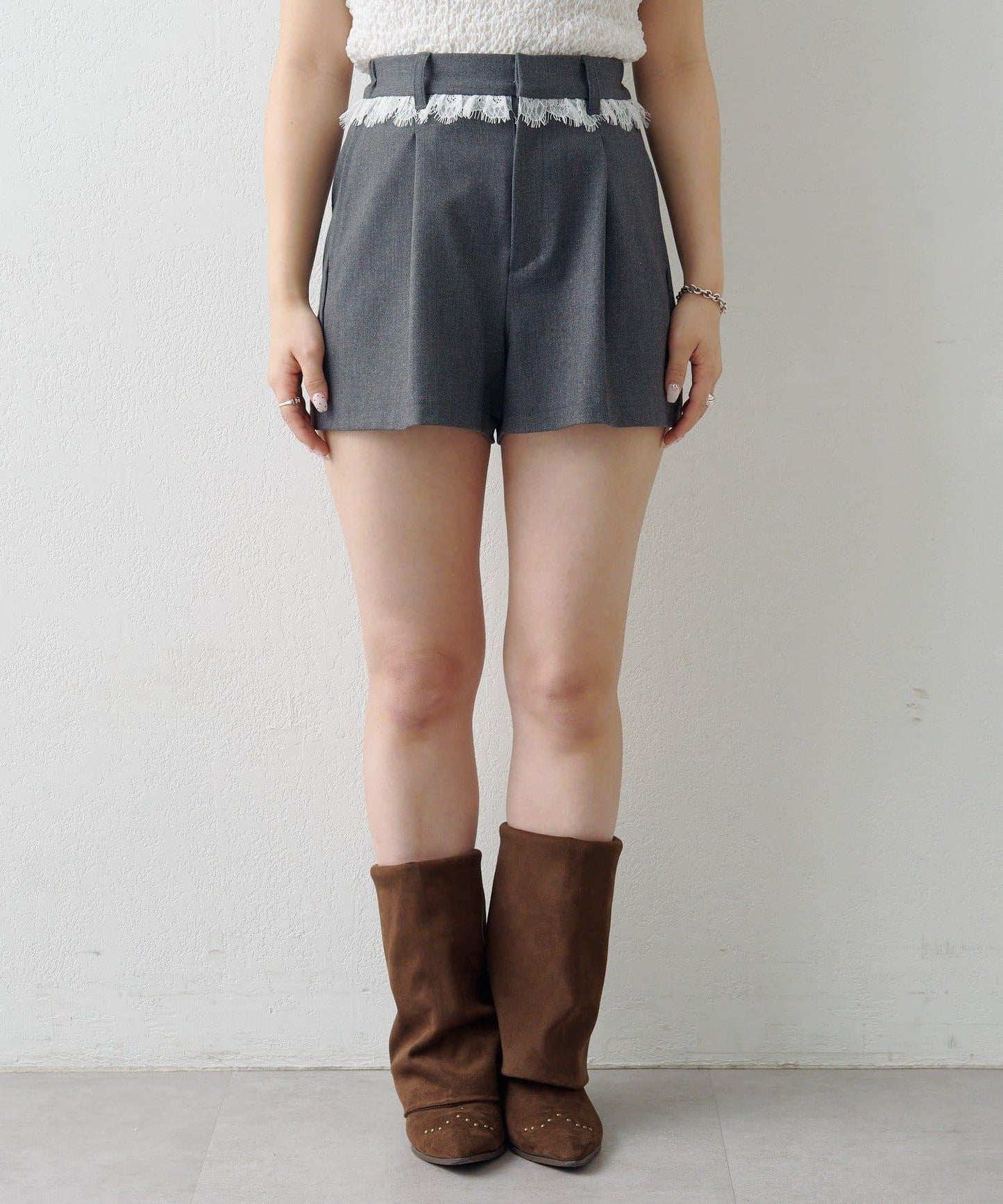 2026SS目錄 SETUP 蕾絲短褲