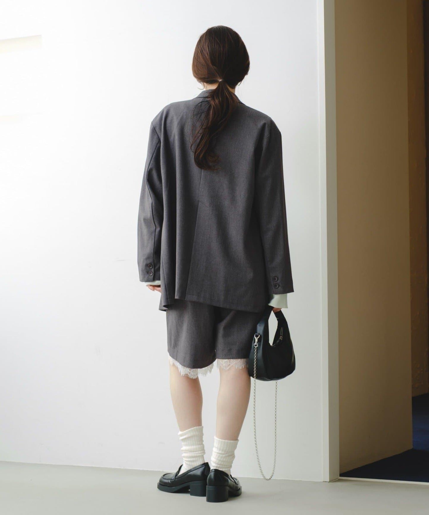 蕾絲 SETUP 休閒短褲