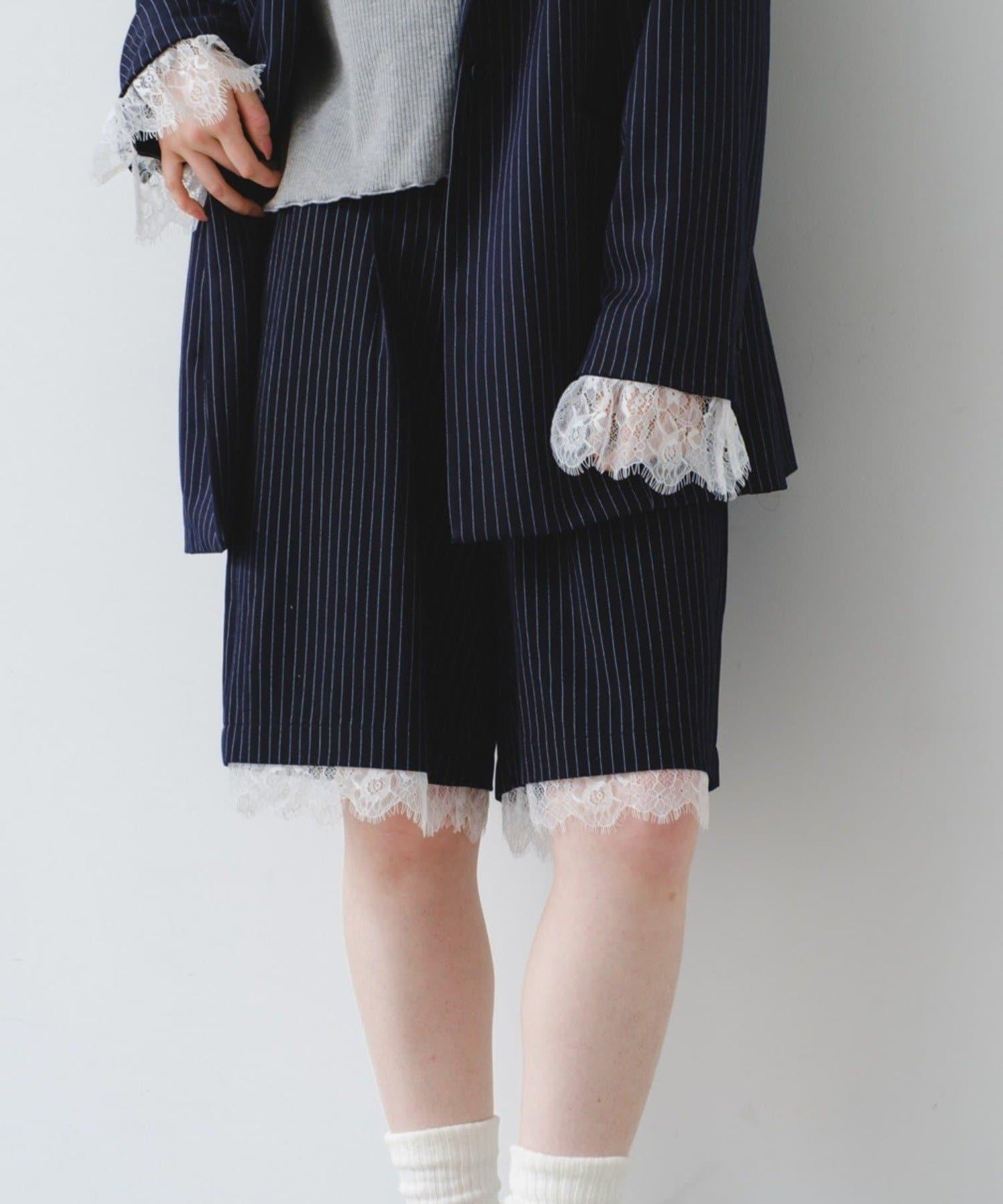 蕾絲 SETUP 休閒短褲