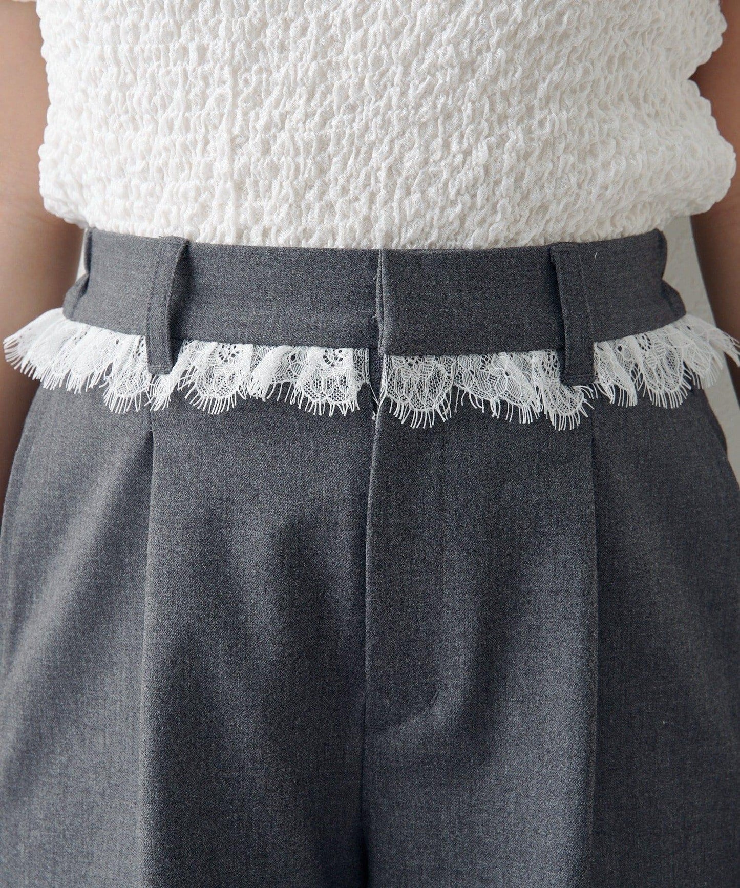 2026SS目錄 SETUP 蕾絲短褲