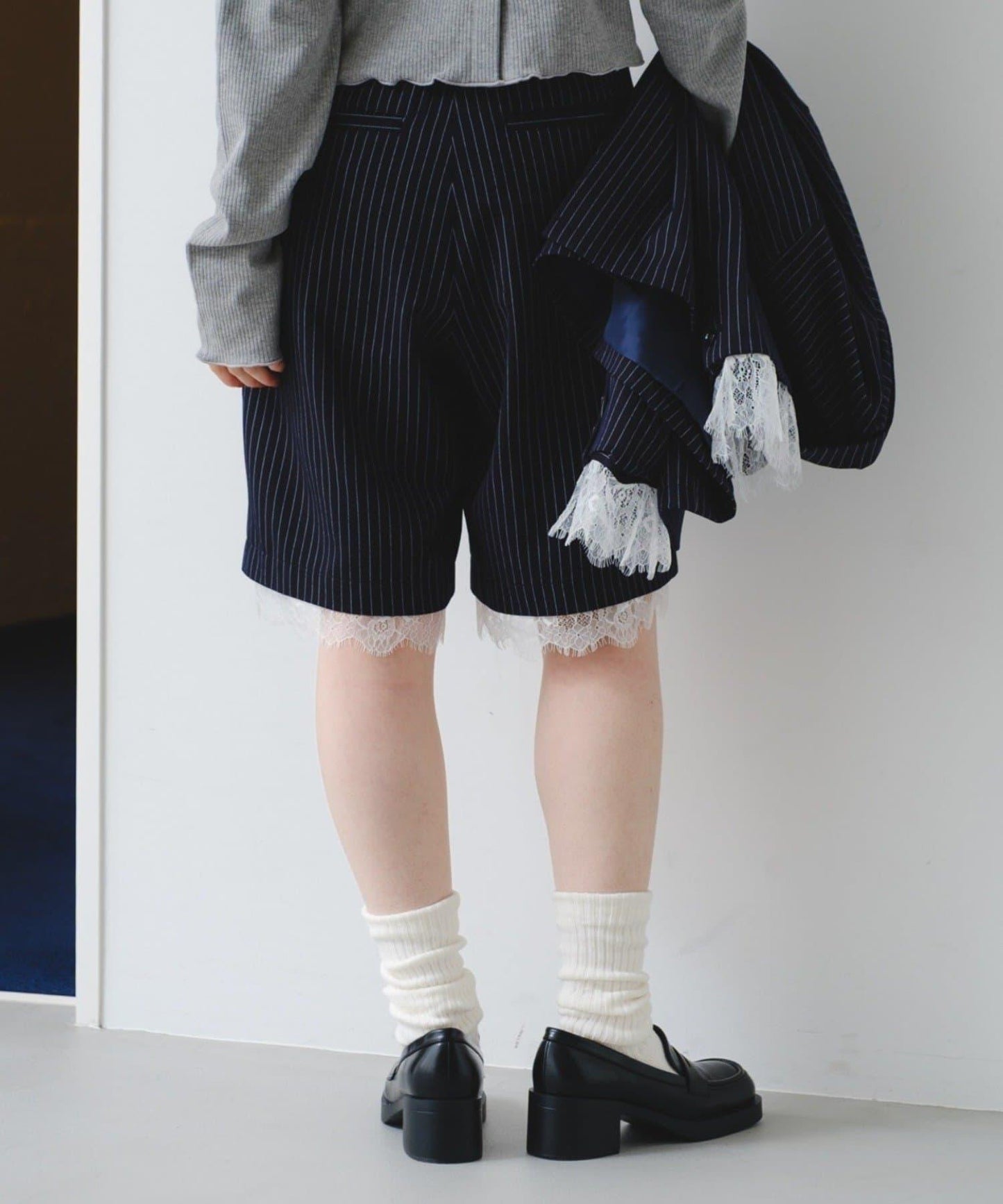 蕾絲 SETUP 休閒短褲