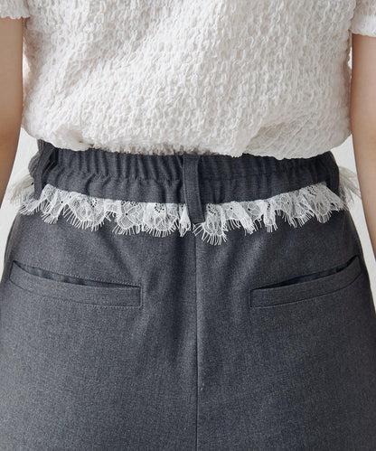 2026SS目錄 SETUP 蕾絲短褲