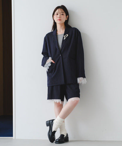 蕾絲 SETUP 休閒短褲