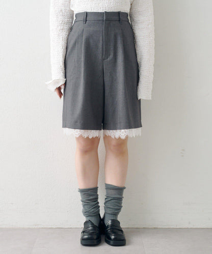 蕾絲 SETUP 休閒短褲