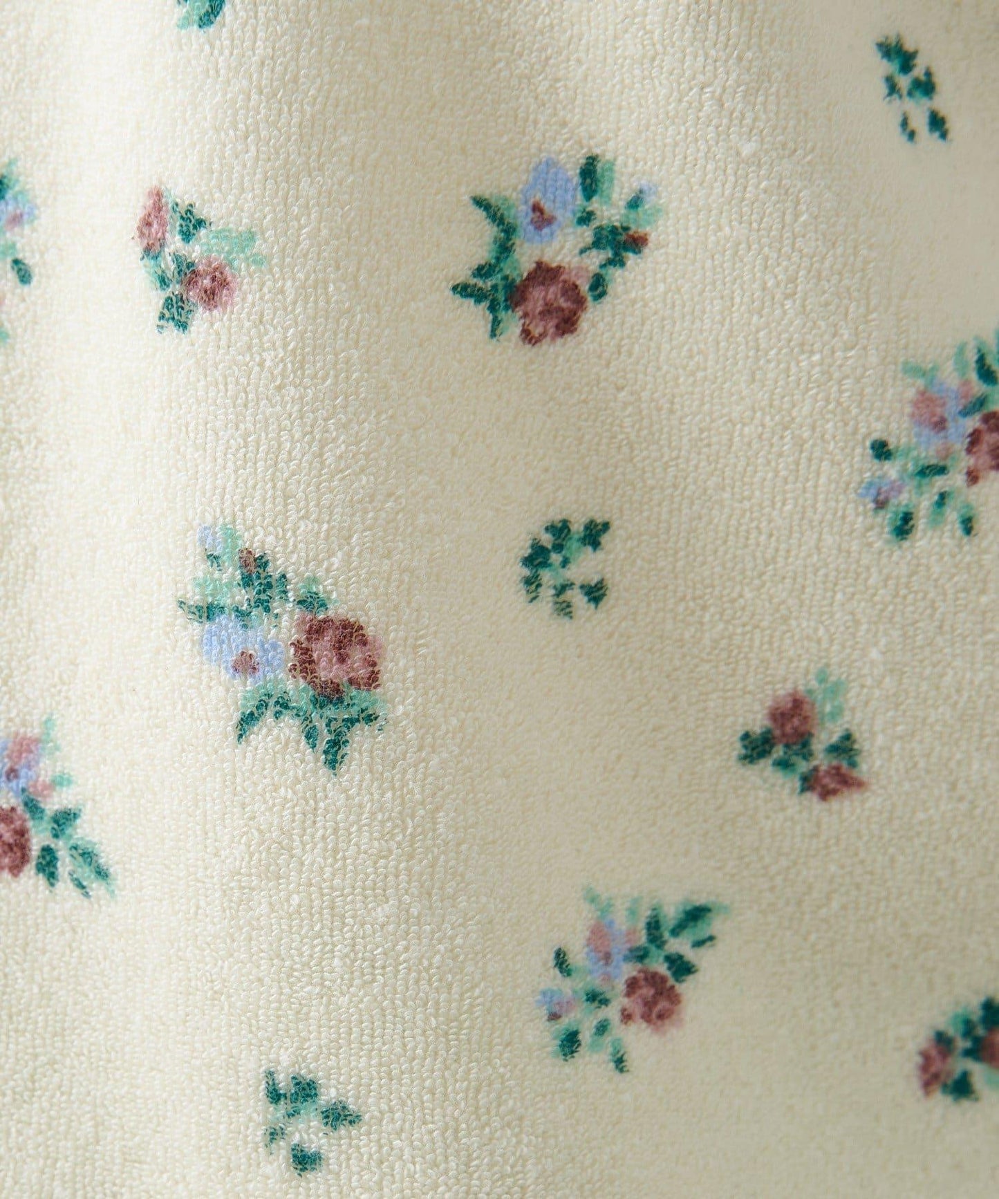 毛巾絨花卉圖案 T恤