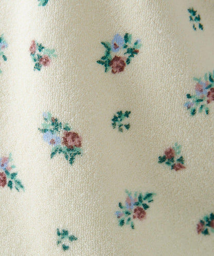 毛巾絨花卉圖案 T恤