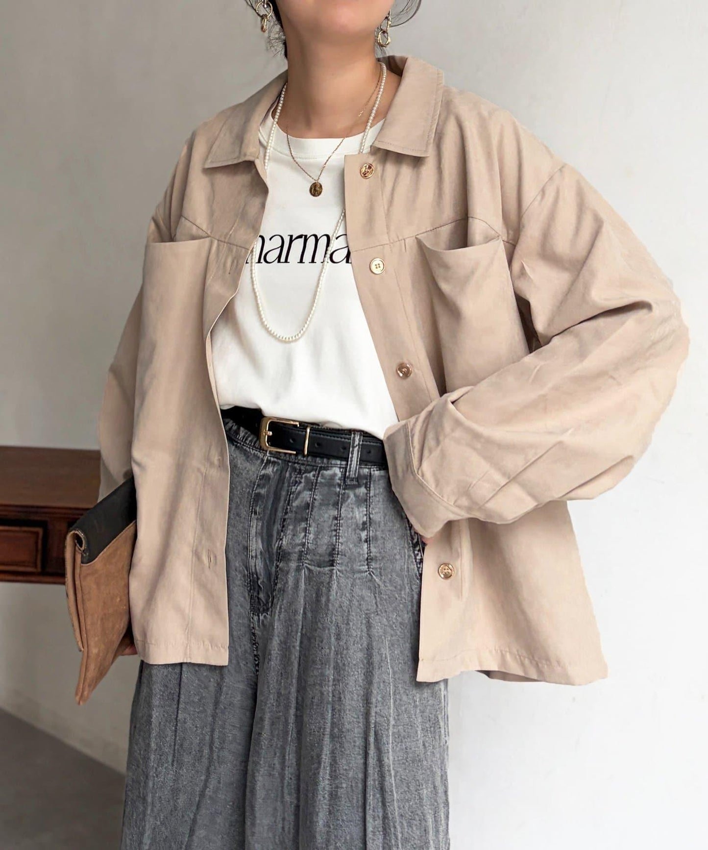 短款襯衫夾克