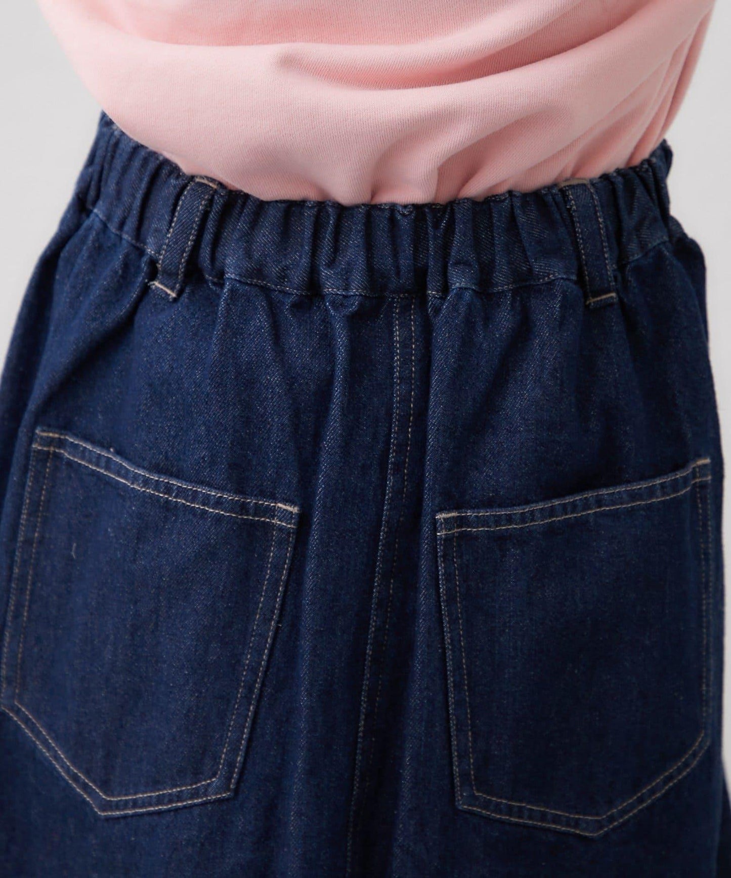 w closet 牛仔中長半身裙