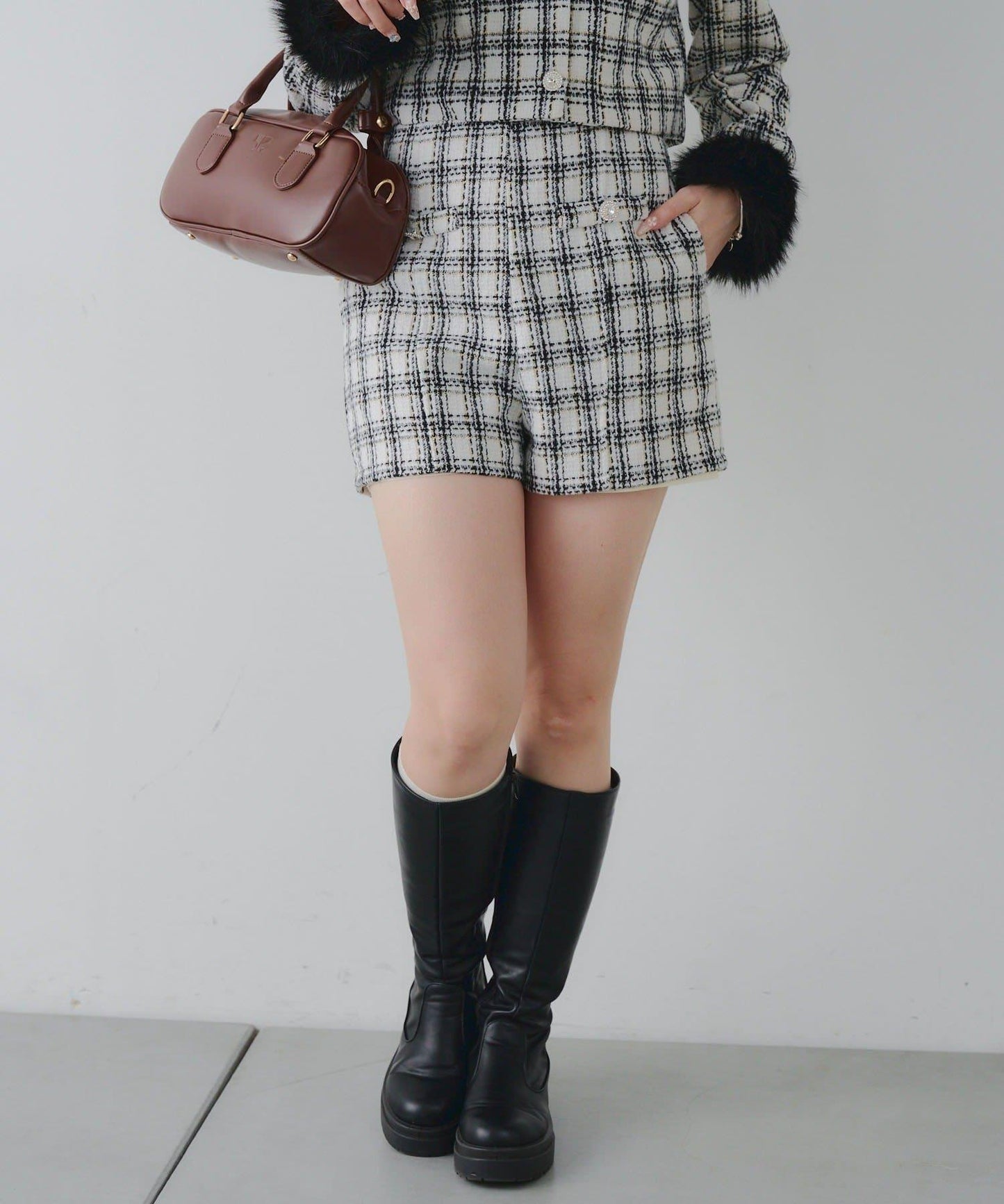 RMAF 粗花呢短褲