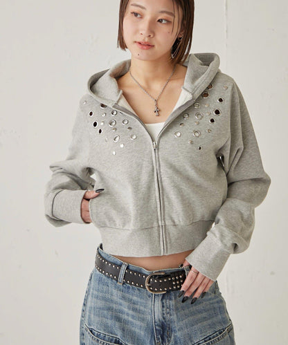 EYELET 連帽衛衣（線上）