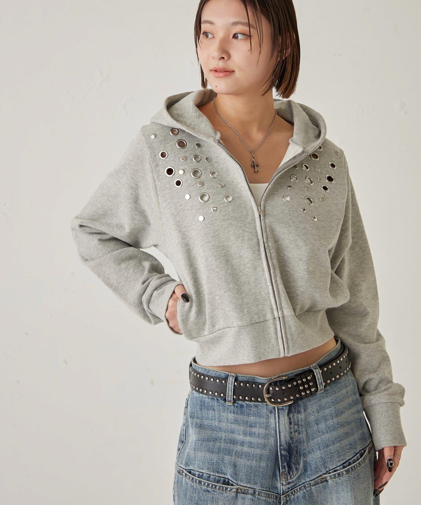 EYELET 連帽衛衣（線上）