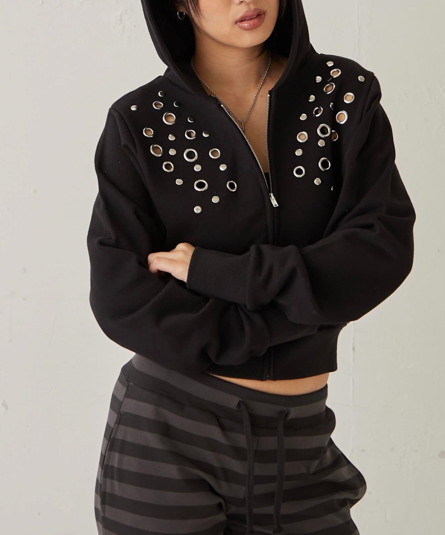 EYELET 連帽衛衣（線上）