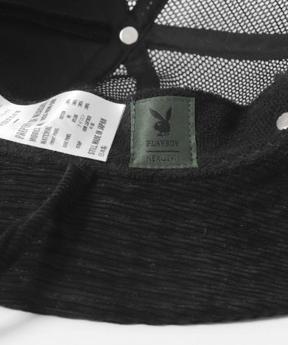 NEXUSVII.×PLAYBOY CORDS MESH HAT 帽子