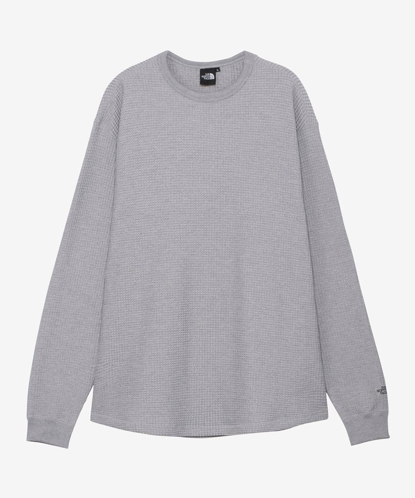 THE NORTH FACE 長袖 保暖華夫格 圓領上衣