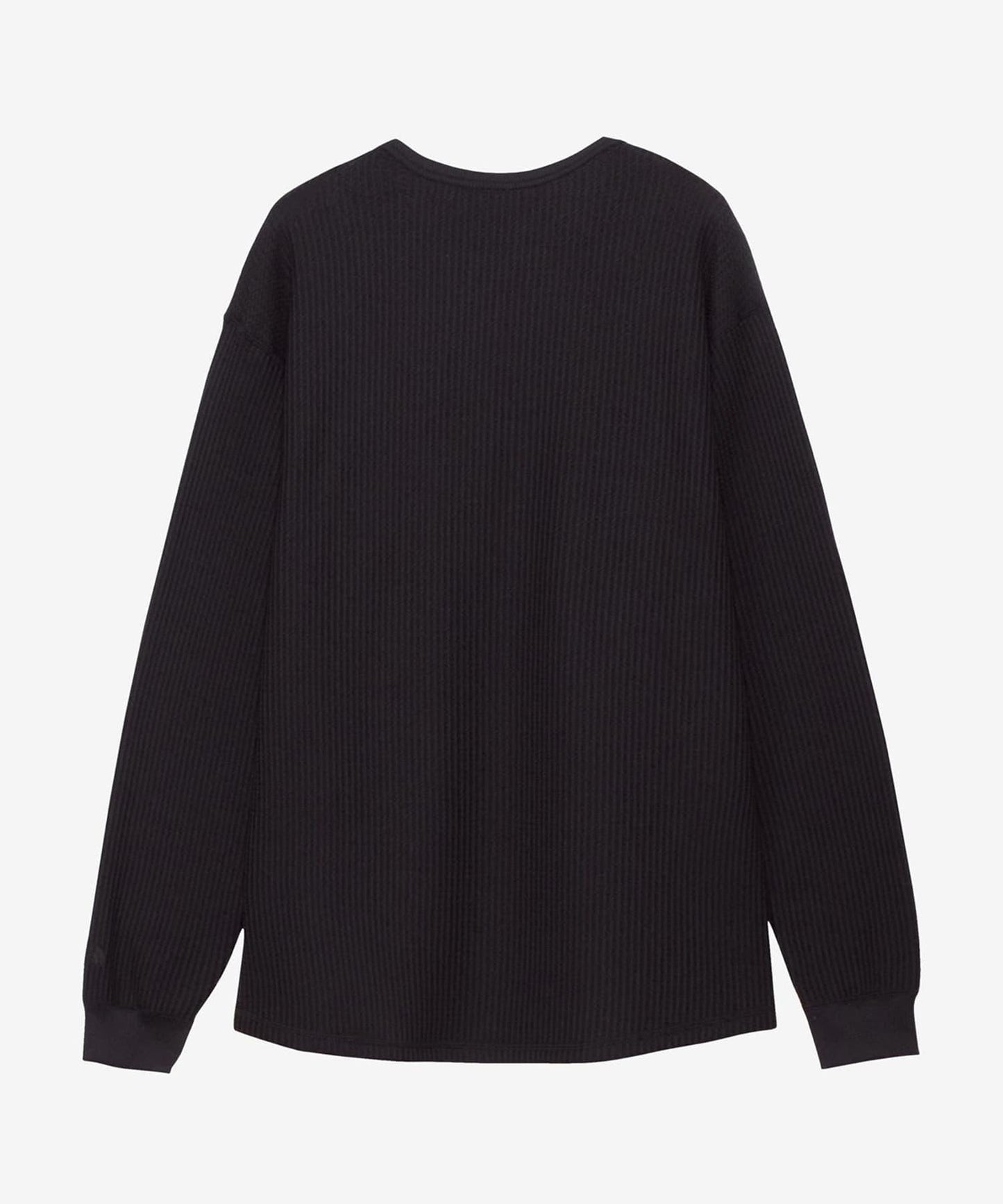 THE NORTH FACE 長袖 保暖華夫格 圓領上衣