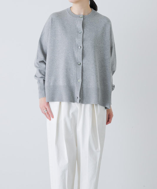 高捻棉 寬鬆針織開衫