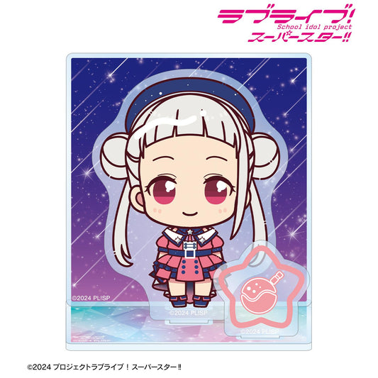 ラブライブ！スーパースター!!（學園偶像季：閃耀!!） ちょこんと系列 スーパースター!!ver. 嵐千砂都 BIG亞克力立牌（含配件）