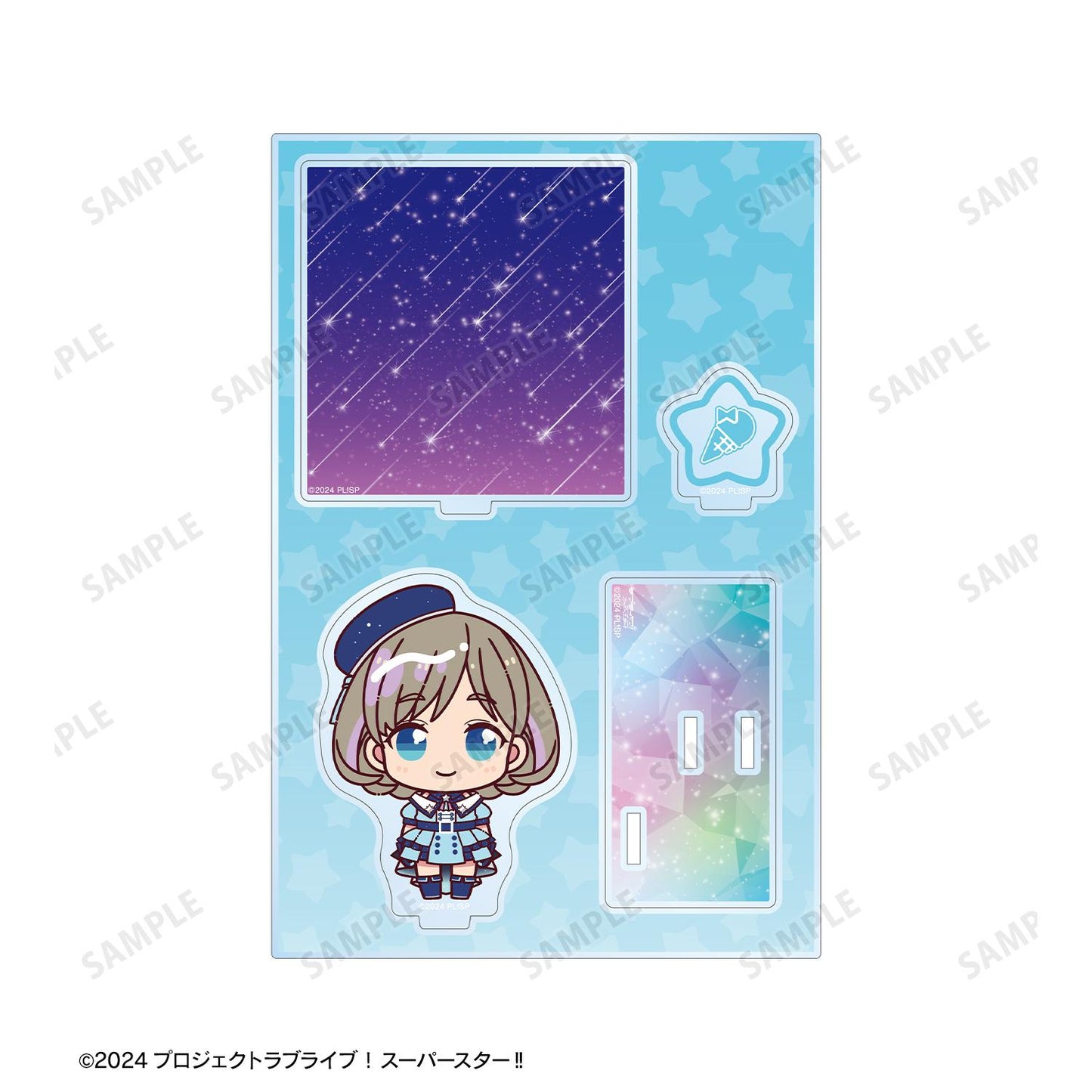 ラブライブ！スーパースター!!（學園偶像超級明星!!） 俏萌系列 唐可可 BIGアクリルスタンド スーパースター!!ver.