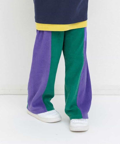 可成套 側邊條紋 毛圈面料 全長長褲