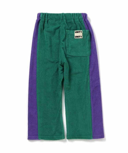 可成套 側邊條紋 毛圈面料 全長長褲