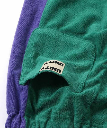 可成套 側邊條紋 毛圈面料 全長長褲