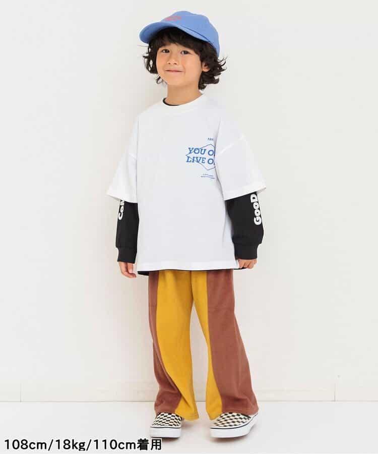 可成套 側邊條紋 毛圈面料 全長長褲