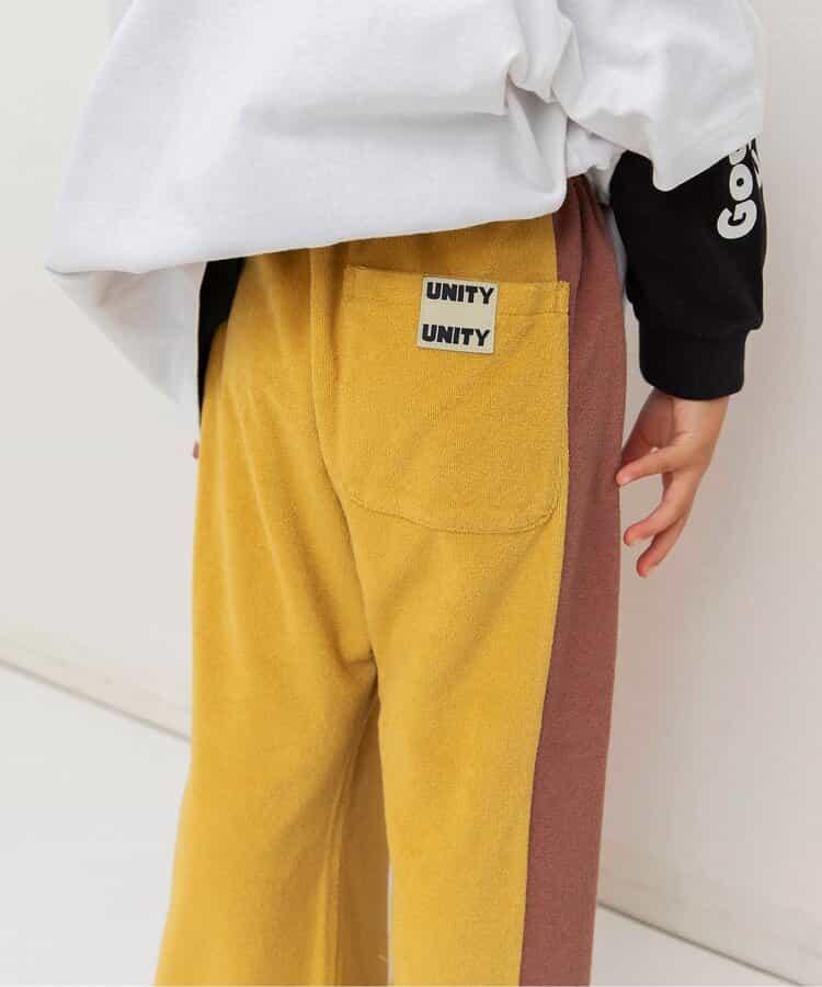 可成套 側邊條紋 毛圈面料 全長長褲