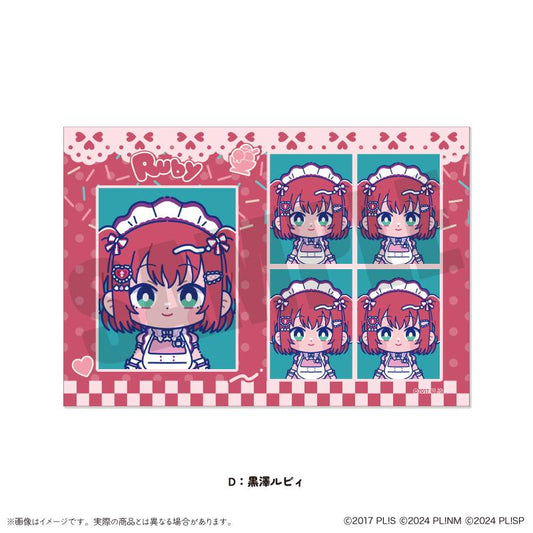 LoveLive!（學園偶像計劃） 紐特羅系列 黒澤ルビィ 證件照風貼紙 AiScReam D款