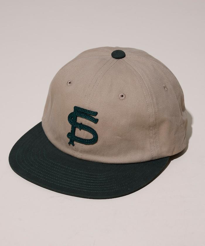 毛氈字母刺繡 斜紋棒球帽