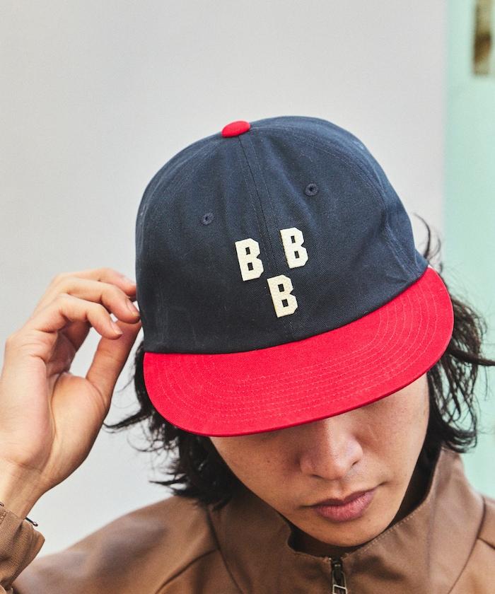 毛氈字母刺繡 斜紋棒球帽