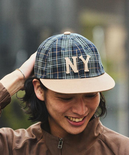 毛氈字母刺繡 斜紋棒球帽