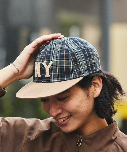 毛氈字母刺繡 斜紋棒球帽