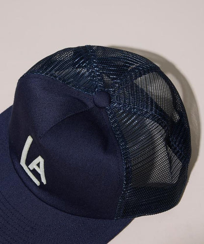 聯名 毛氈Logo斜紋網眼棒球帽