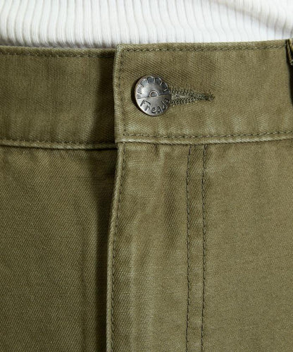 花卉與格紋拼接半身裙