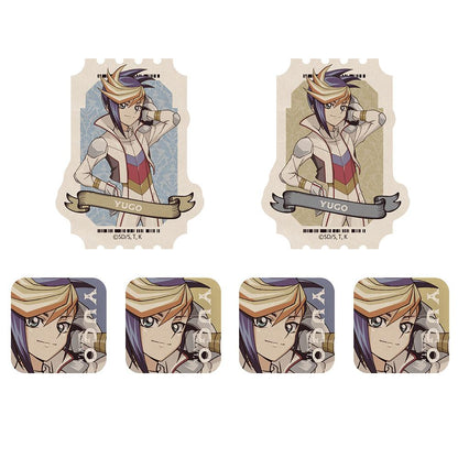 遊☆戱☆王ARC-Ⅴ（遊戲王ARC-V） 新繪系列 ユーゴ 迷你貼紙套裝 Offモードの決闘者 Ver.