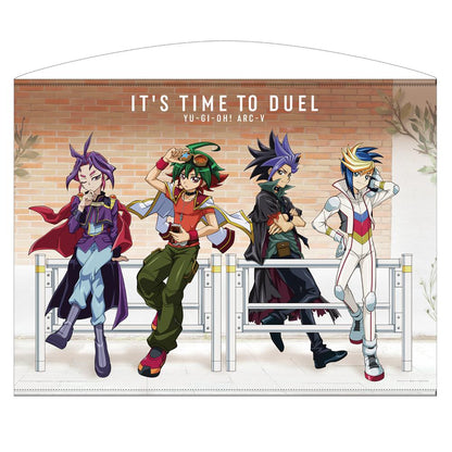 遊☆戱☆王ARC-Ⅴ（遊戲王ARC-V） 100cm掛軸 遊矢 ユート ユーゴ ユーリ オフモードの決闘者Ver.