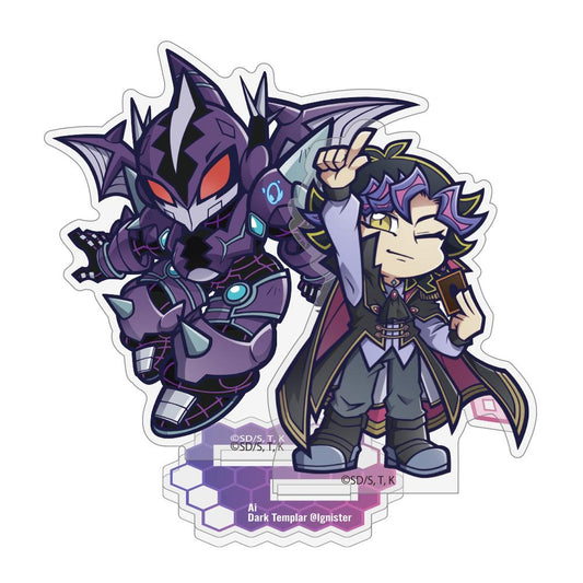 遊☆戱☆王VRAINS（遊戲王VRAINS） Ai(人間態)&ダークナイト@イグニスター 亞克力立牌