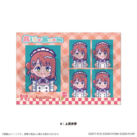 LoveLive!（學園偶像計劃） AiScReam 紐特羅系列 上原歩夢 證件照風貼紙 B款