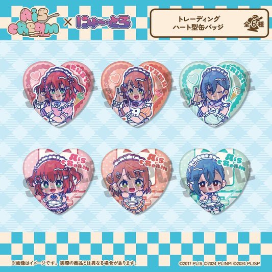 LoveLive!（LoveLive! 學園偶像計劃） AiScReam 紐特羅系列 心形徽章 BOX套裝（6個入）