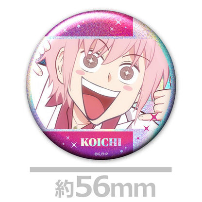 えぶりでいホスト ホログラム 缶バッジ4個套裝 CLUB★ONE款