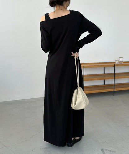 小個子尺碼 吊帶套裝垂墜連衣裙