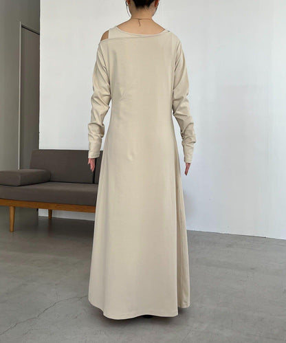 小個子尺碼 吊帶套裝垂墜連衣裙