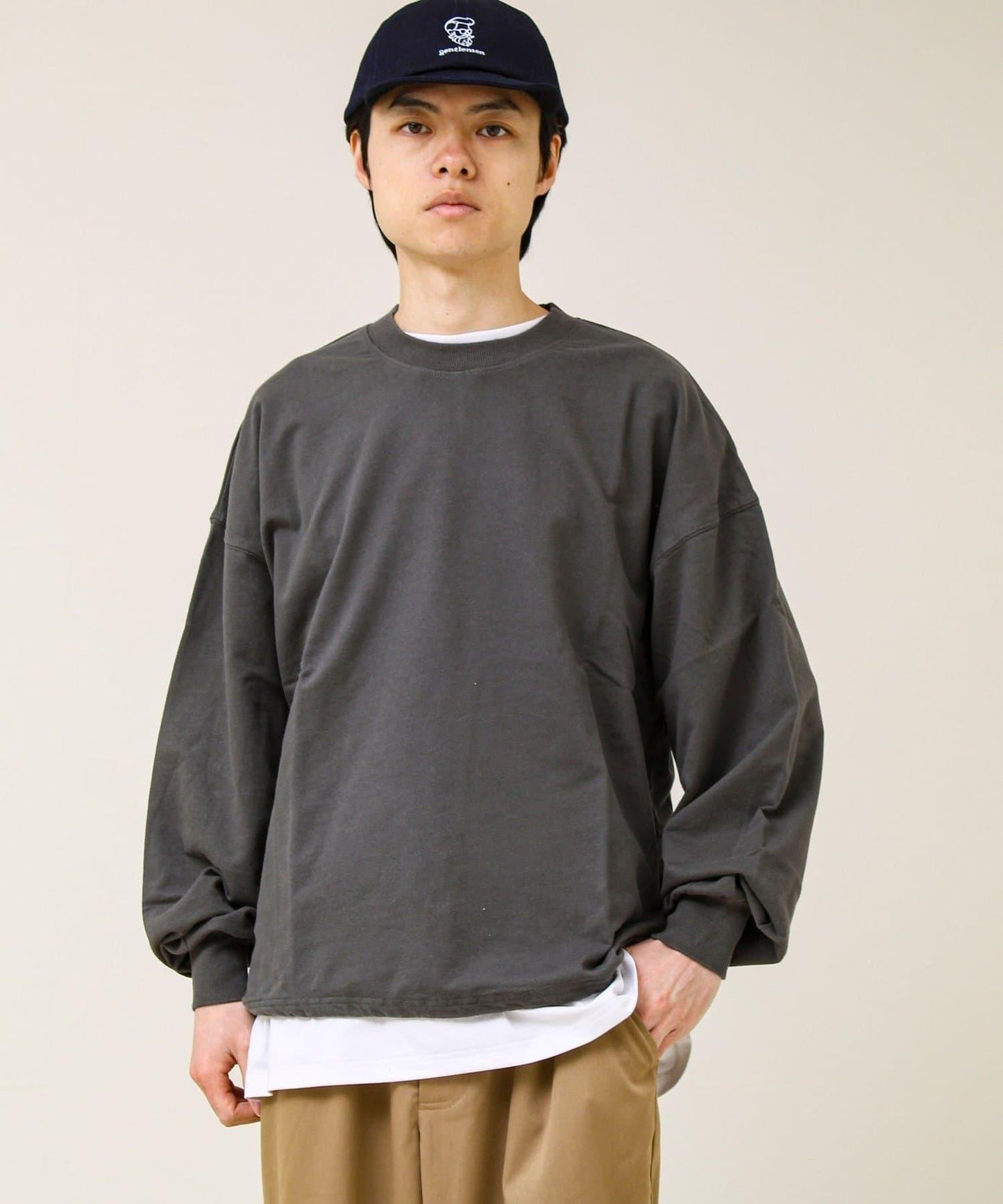 純色 / 真實樹紋迷彩 薄絨 下襬抽繩 衛衣