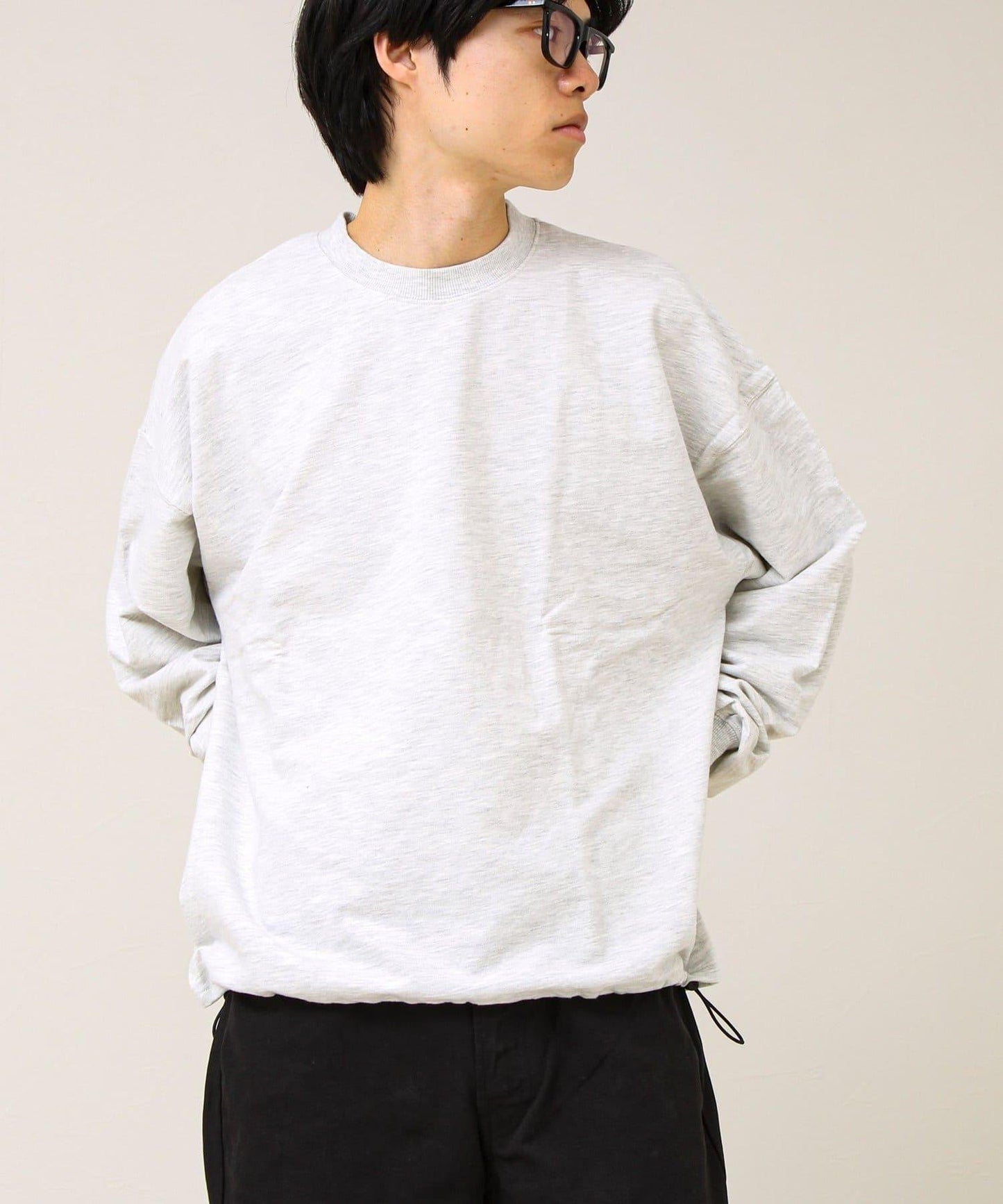 純色 / 真實樹紋迷彩 薄絨 下襬抽繩 衛衣