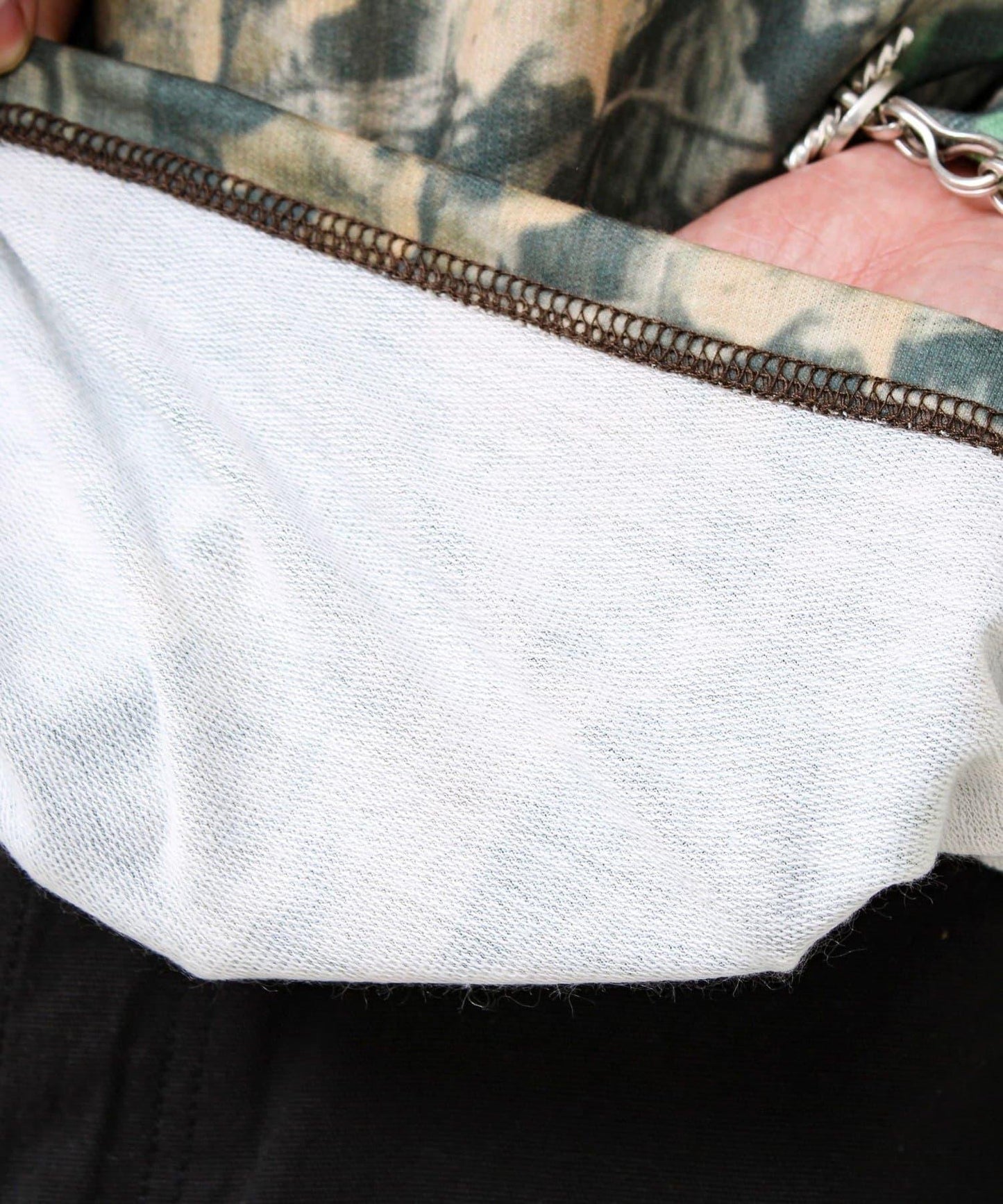 純色 / 真實樹紋迷彩 薄絨 下襬抽繩 衛衣