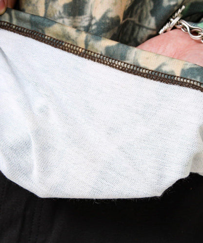 純色 / 真實樹紋迷彩 薄絨 下襬抽繩 衛衣