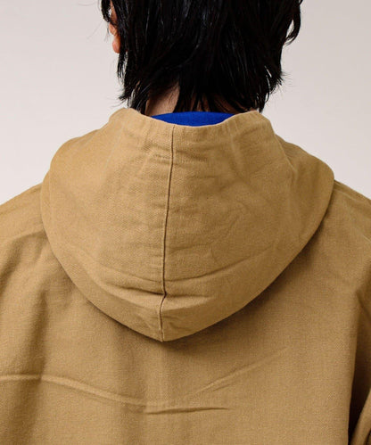 耐穿易搭 帆布牛仔 拉鍊設計 連帽外套