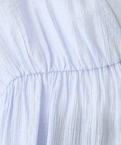 修飾身形 褶皺拼接 襯衫式開衫