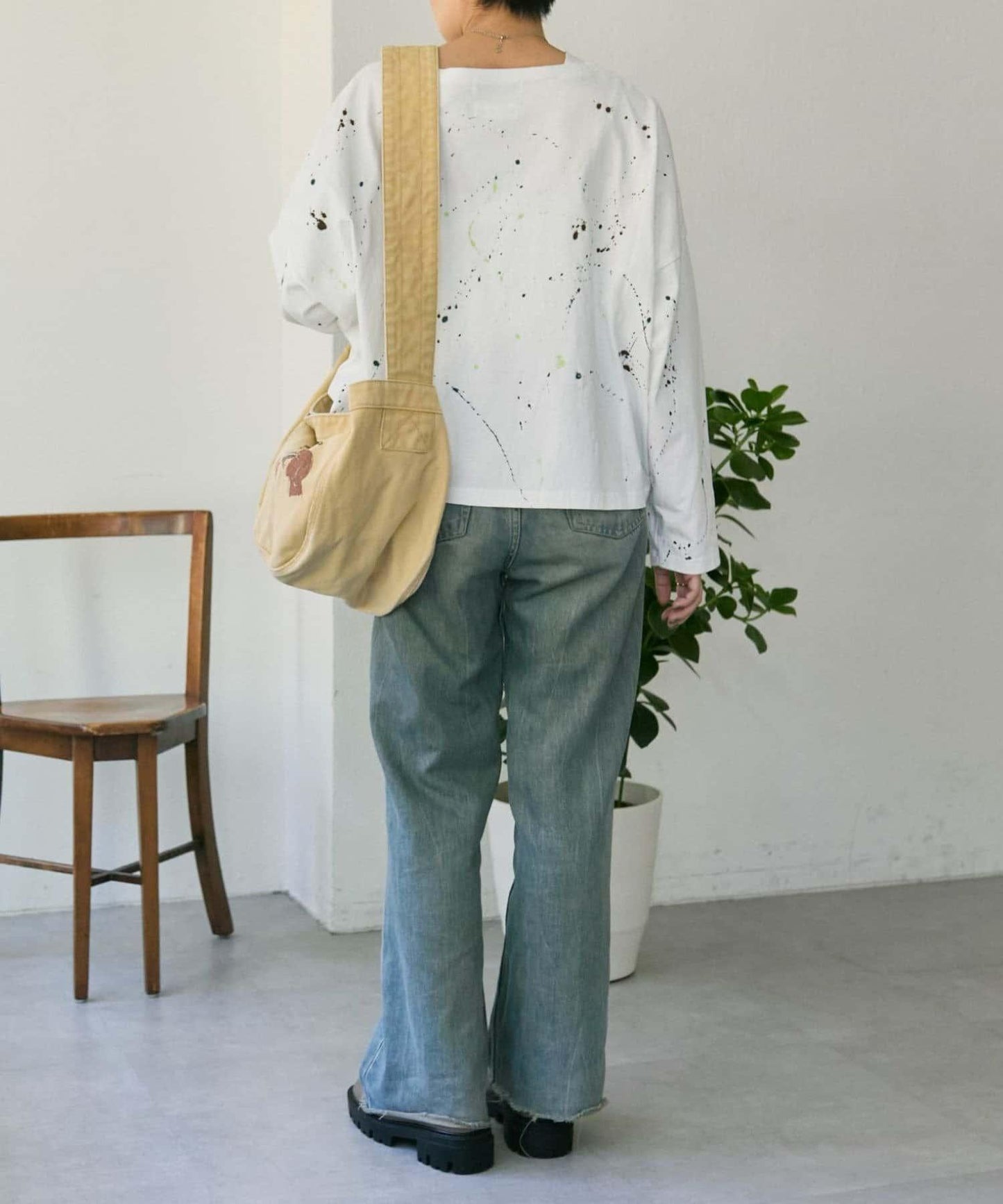 100%純棉 可機洗 Work of art Kendai×SUM1 STYLE  單肩包