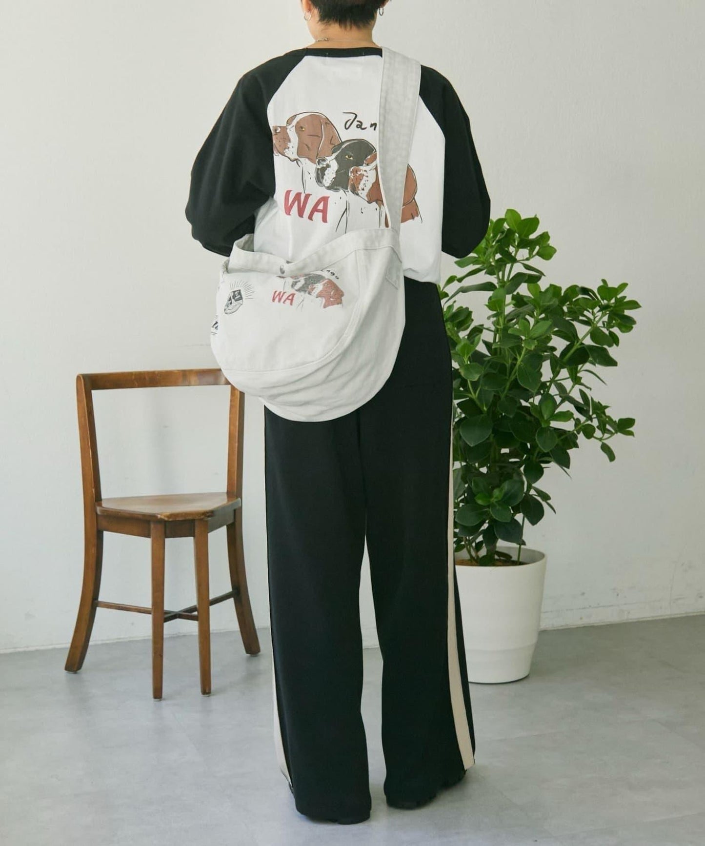 100%純棉 可機洗 Work of art Kendai×SUM1 STYLE  單肩包